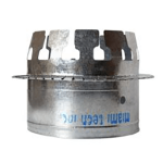 8" Nested Tab Collar for FiberGlass Duct, 30 ga, 22/Cs