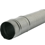 6" x 5' Snap Lock Pipe, 30Ga
